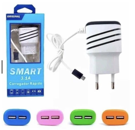 Carregador de celular turbo