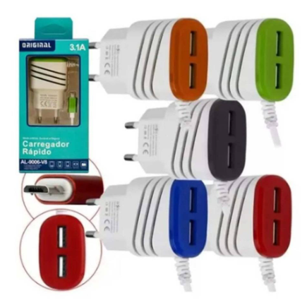 Carregador de celular turbo